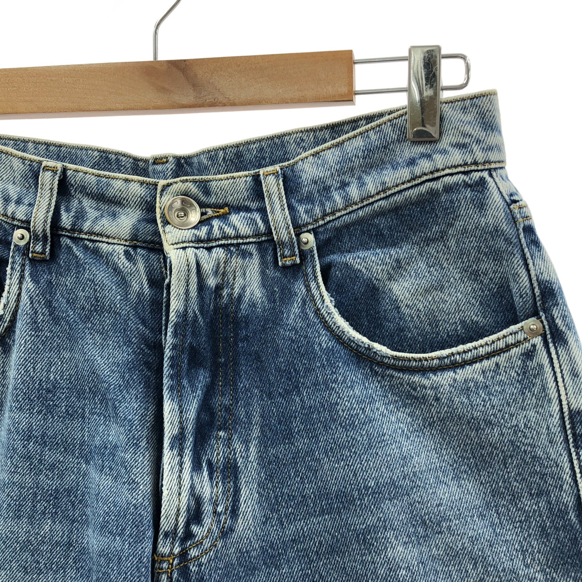 Maison Margiela / 메종 마르젤라 | 데미지 가공 5P 데님 팬츠 | 40 |