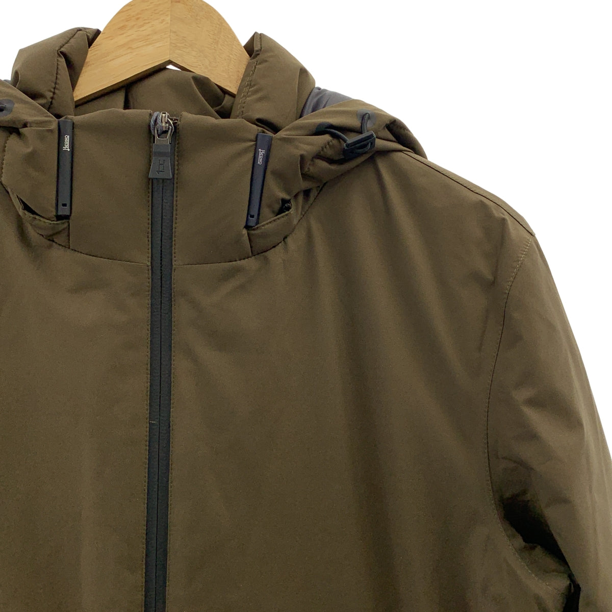 HERNO / ヘルノ | Laminar GORE-TEX / ラミナー ゴアテックス ダウンジャケット フーディ | 46 | メンズ