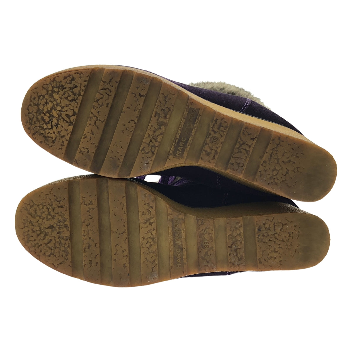 MARC JACOBS | 絎縫繫帶靴 | 39 | 紫色 | 女款