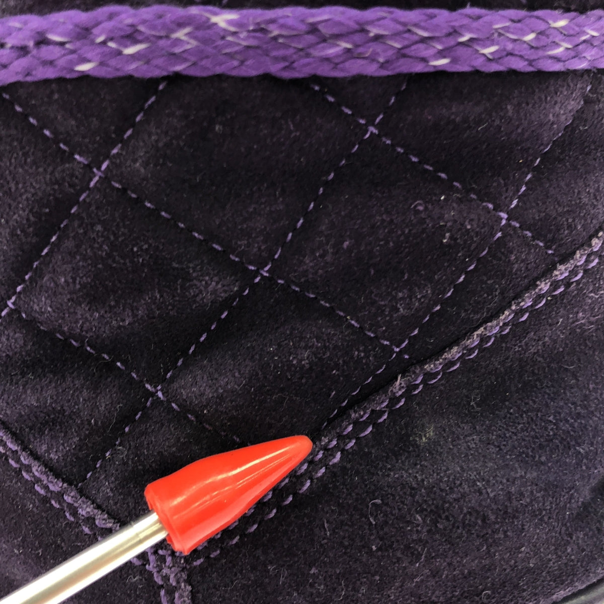 MARC JACOBS / マークジェイコブス | キルティングタイブーツ | 39 | パープル | レディース