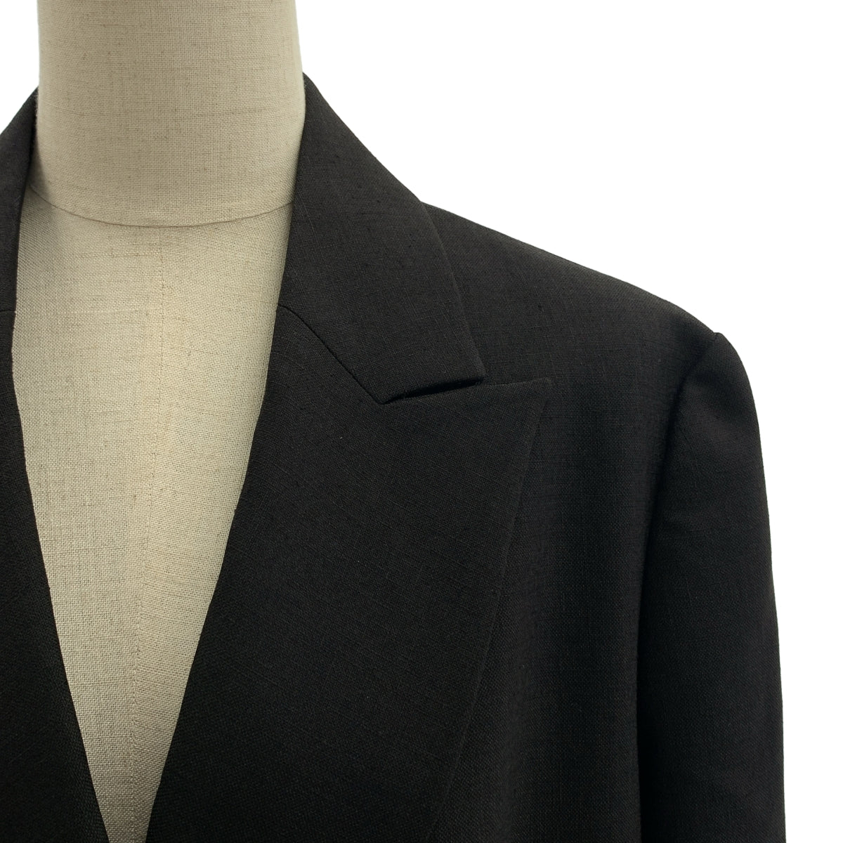 Mame Kurogouchi / 마메쿠로고우치 | 2023SS | Linen Touch Triacetate Double Breasted Jacket / 더블 브레스트 재킷 / 총 안감 | 4 |