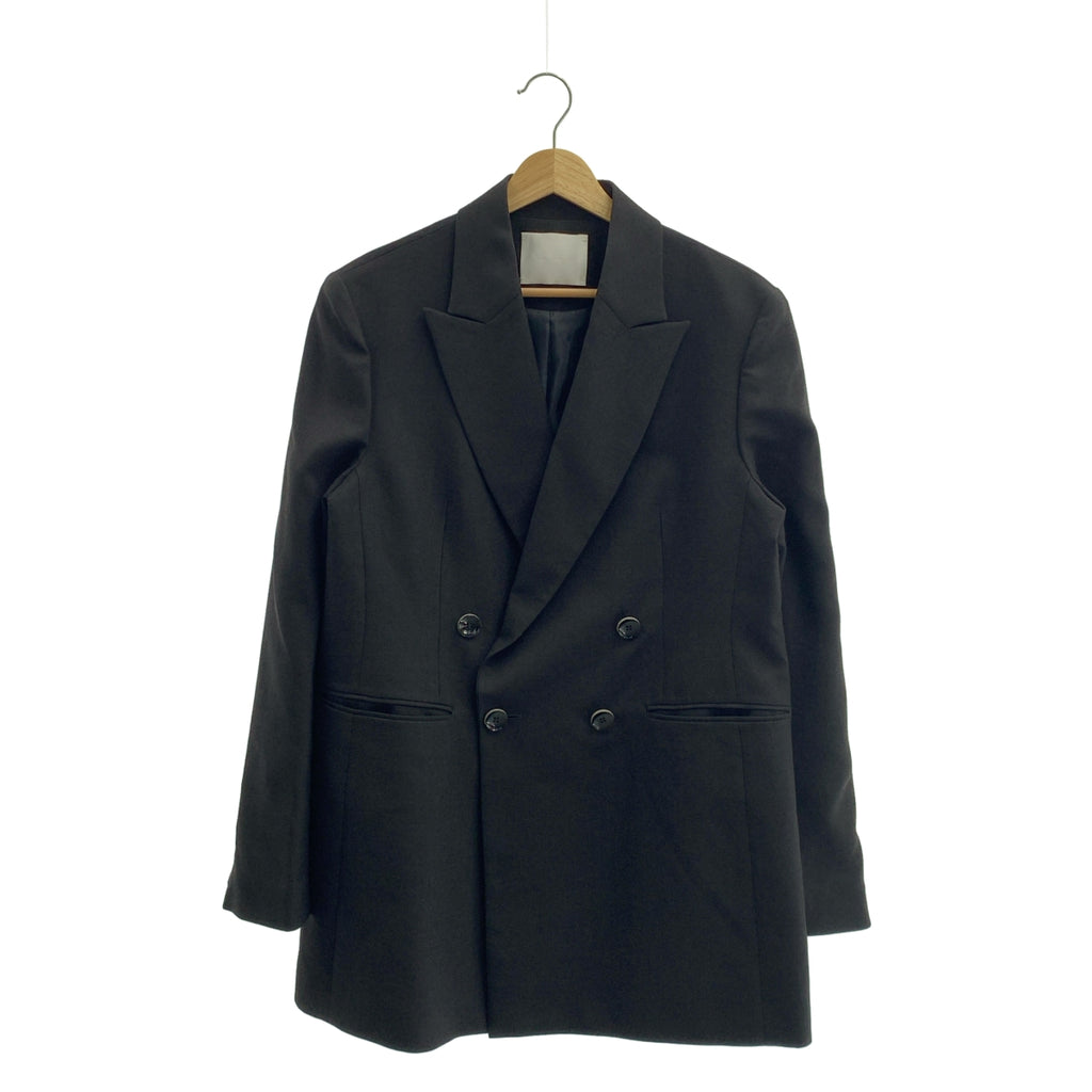 Mame Kurogouchi / 마메쿠로고우치 | 2023SS | Linen Touch Triacetate Double Breasted Jacket / 더블 브레스트 재킷 / 총 안감 | 4 |