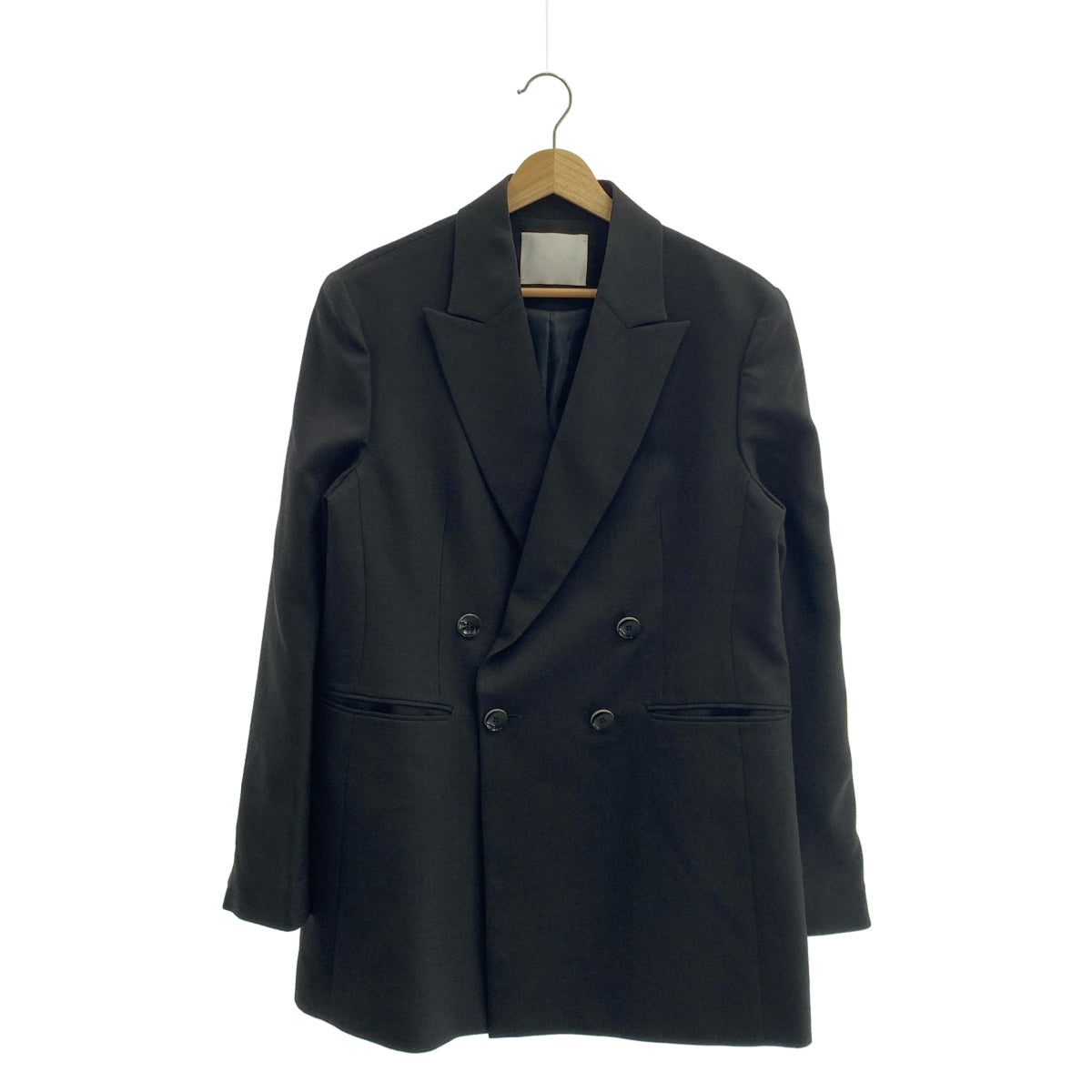 Mame Kurogouchi / 마메쿠로고우치 | 2023SS | Linen Touch Triacetate Double Breasted Jacket / 더블 브레스트 재킷 / 총 안감 | 4 |