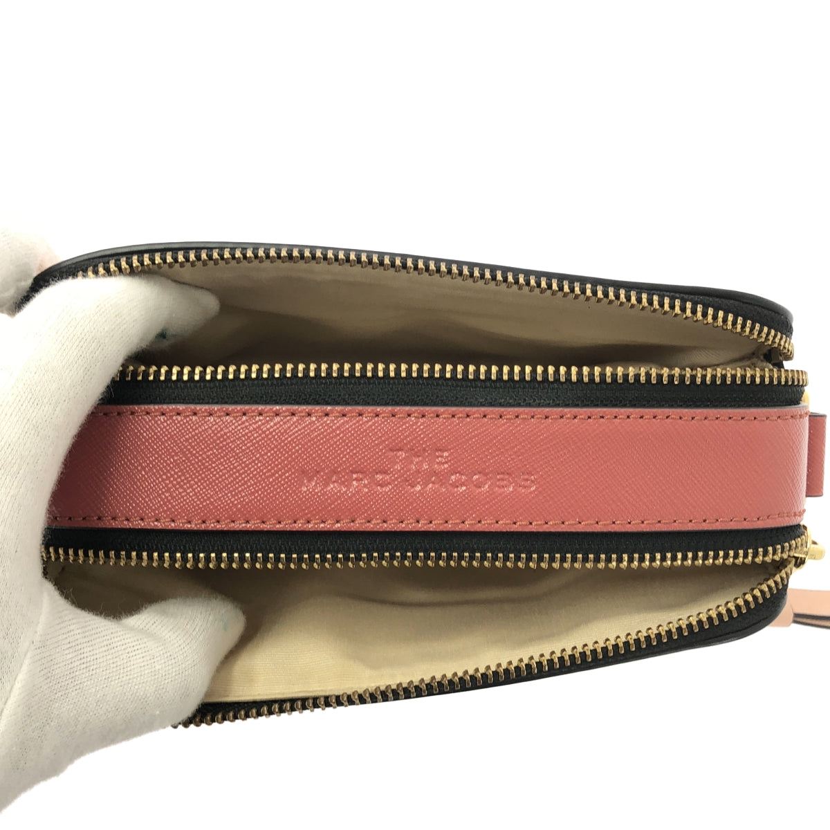 MARC JACOBS / マークジェイコブス | ダブルJ ロゴ スナップ ショルダーバッグ |