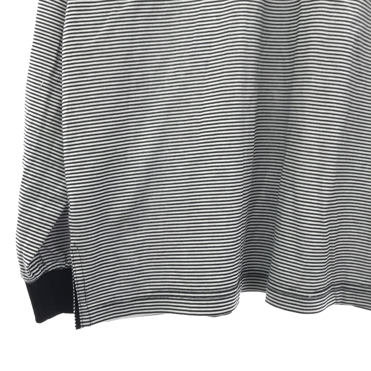 FARAH / ファーラー | Striped T-shirt / ボーダー ロゴ ポロシャツ | M | メンズ