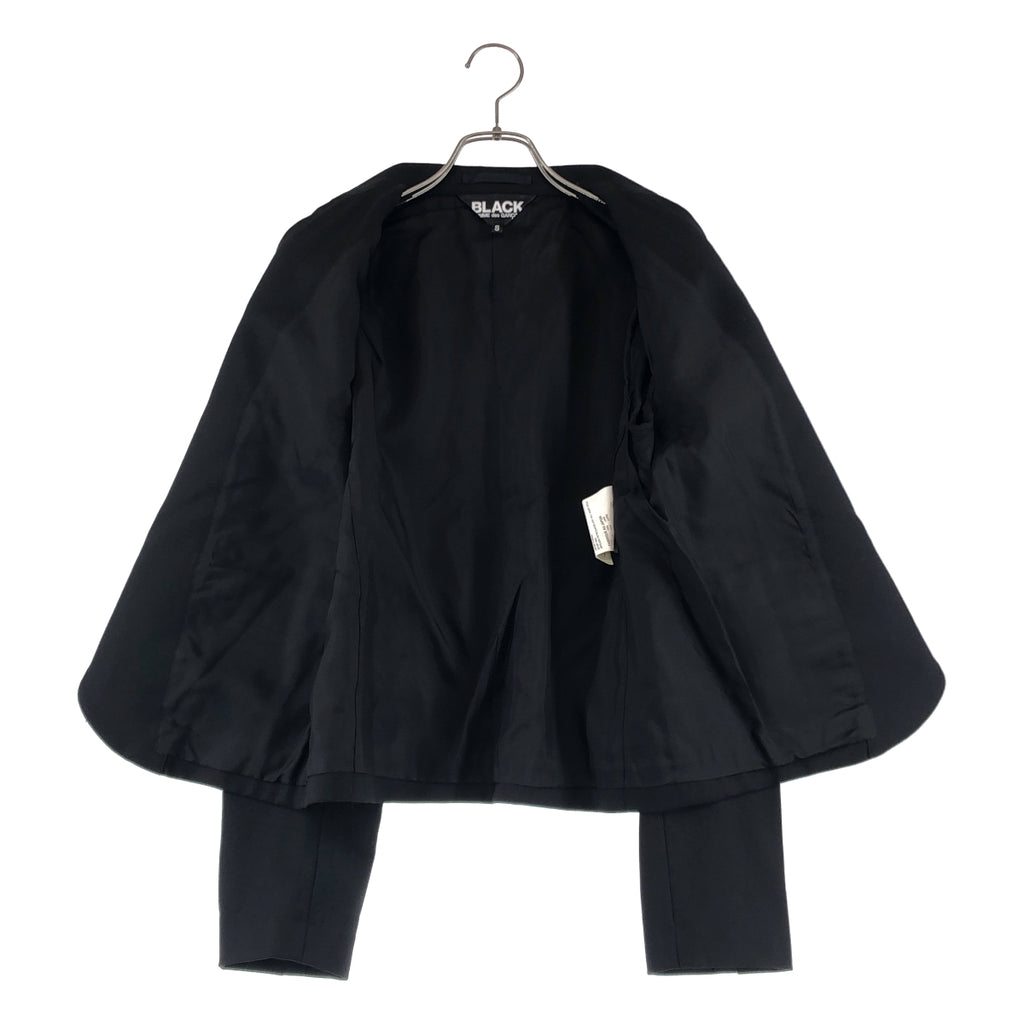 BLACK COMME des GARCONS / ブラックコムデギャルソン | 2017AW | 3B シングルブレスト テーラードジャケット / 総裏地 | S | レディース