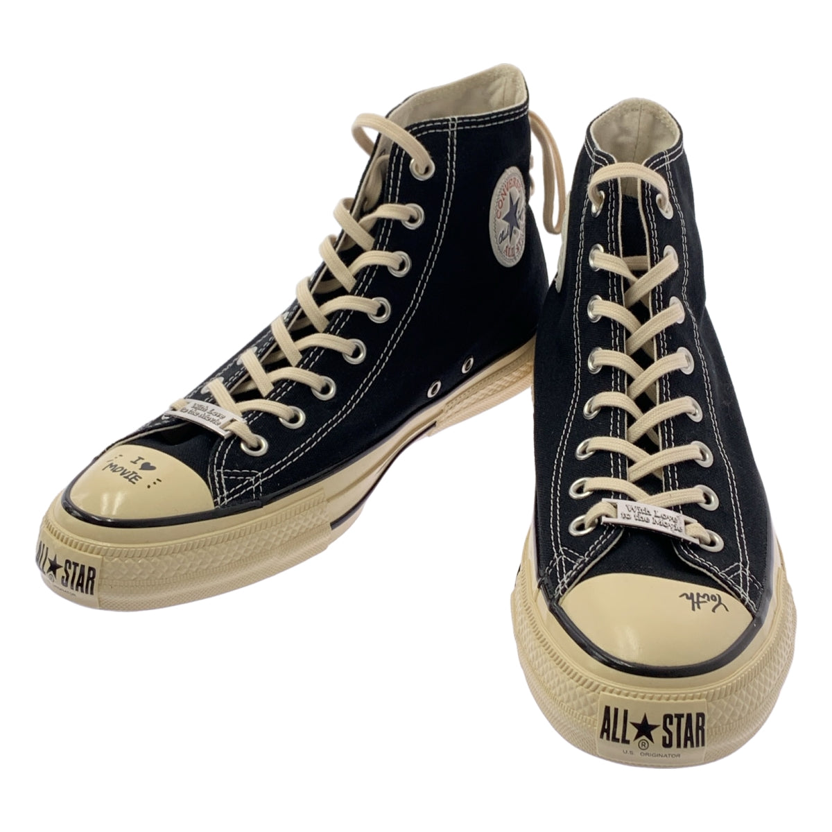 DAIRIKU / 다이릭 | 2024AW | × CONVERSE / ALL STAR US HI 올스타 하이 컷 스니커즈 | 28cm | 남성