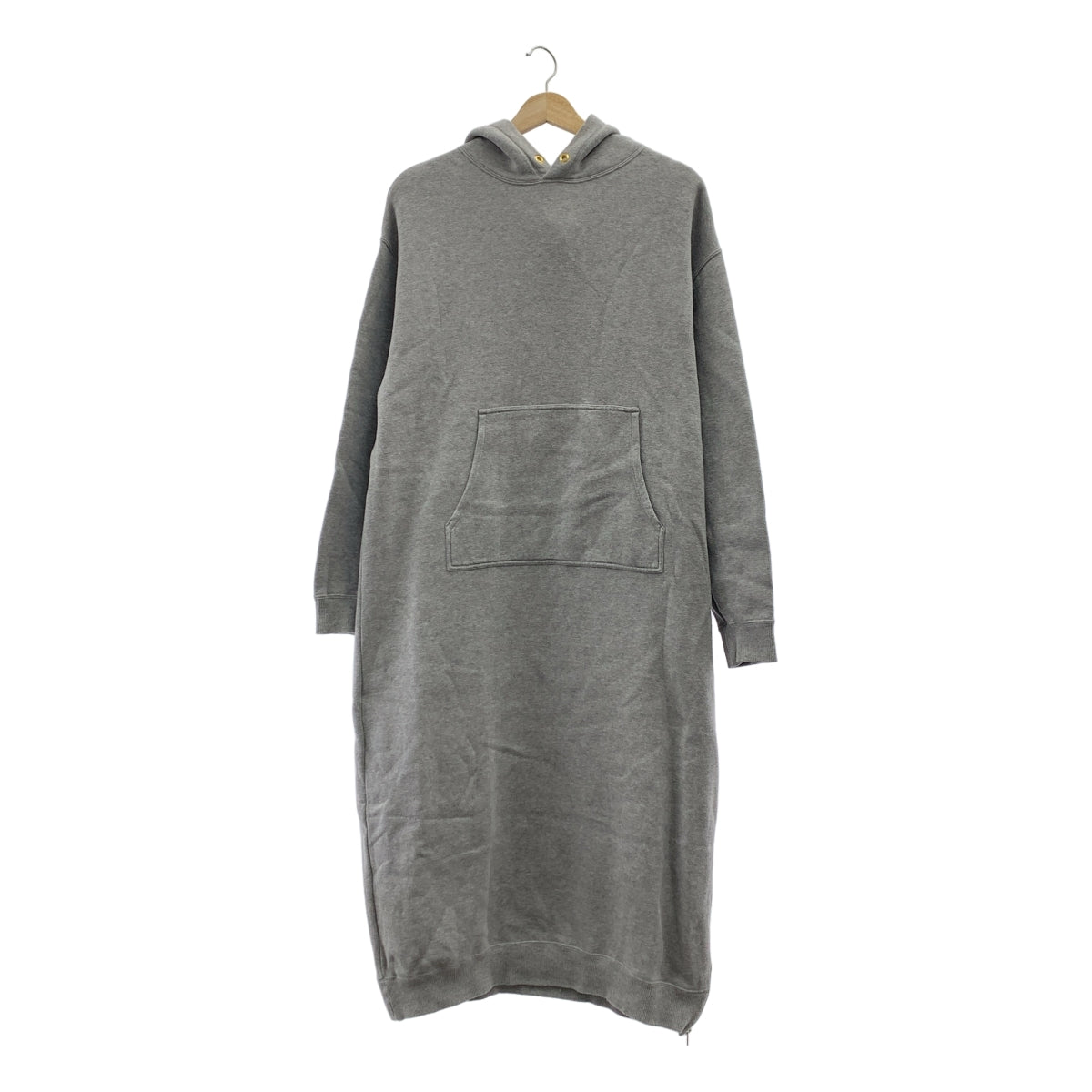 Deuxieme Classe / ドゥーズィエムクラス | 2021AW | Sweat Dress / サイドジップスリット スウェット ワンピース フーディ | F | レディース