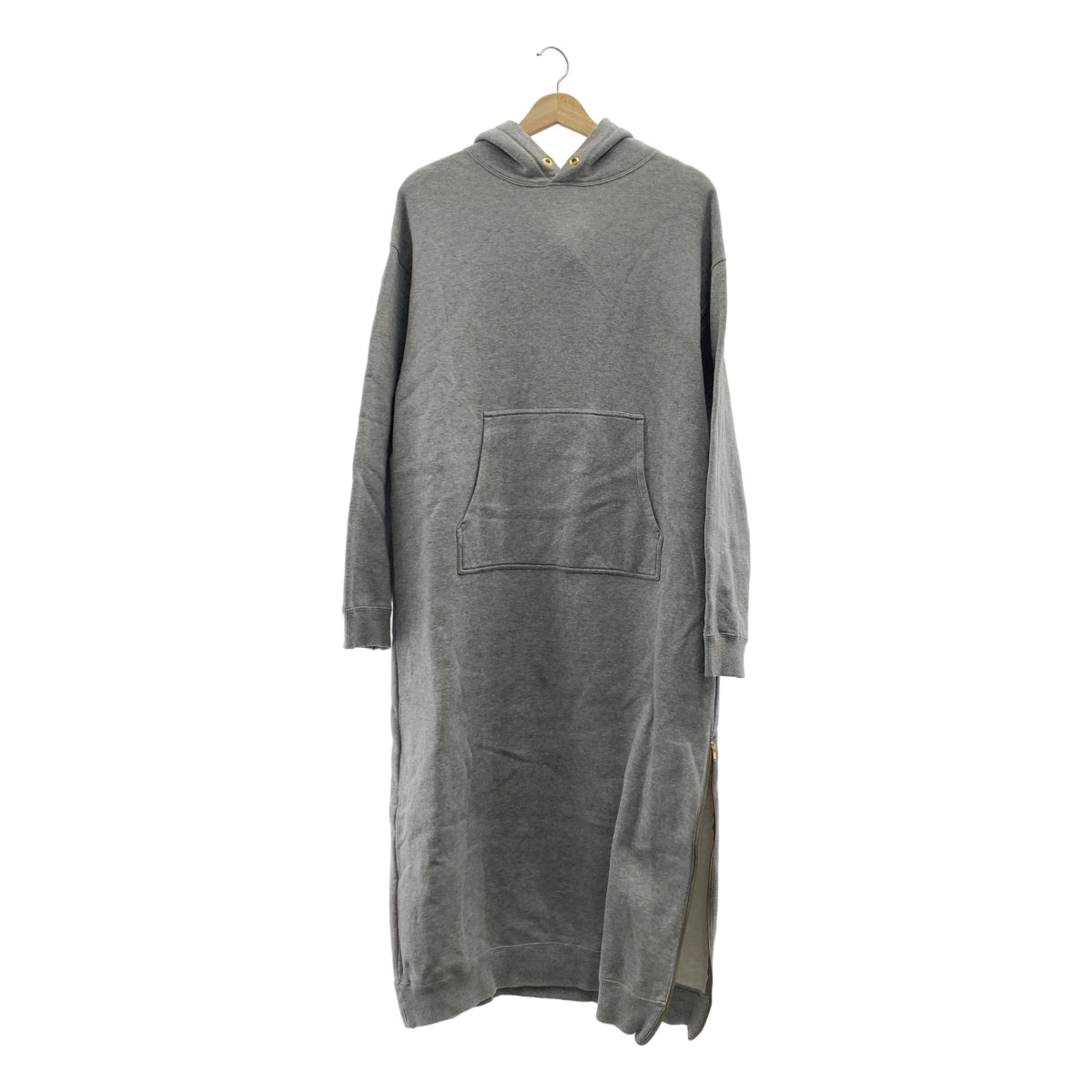 Deuxieme Classe / ドゥーズィエムクラス | 2021AW | Sweat Dress / サイドジップスリット スウェット ワンピース フーディ | F | レディース