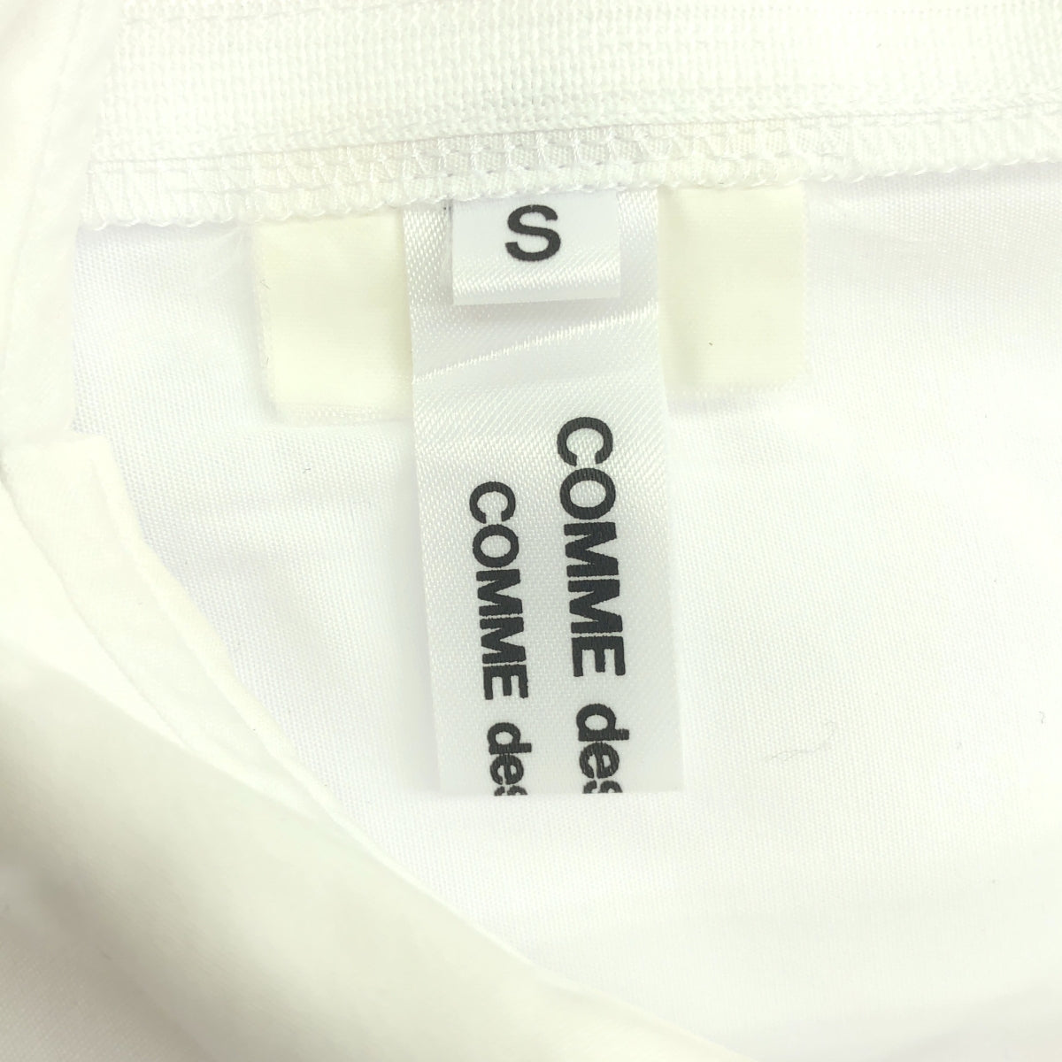 COMME des GARCONS COMME des GARCONS / Comme des | 2013AW | Round collar layered collar blouse top | S | Women's