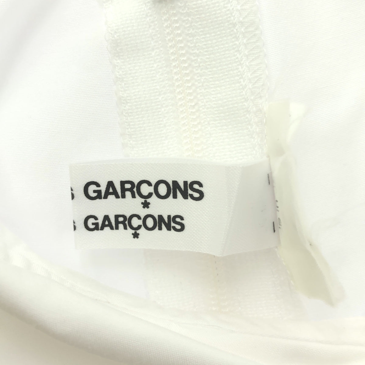 COMME des GARCONS COMME des GARCONS / コムコム | 2013AW | 丸襟 レイヤードカラー ブラウス トップス | S | レディース