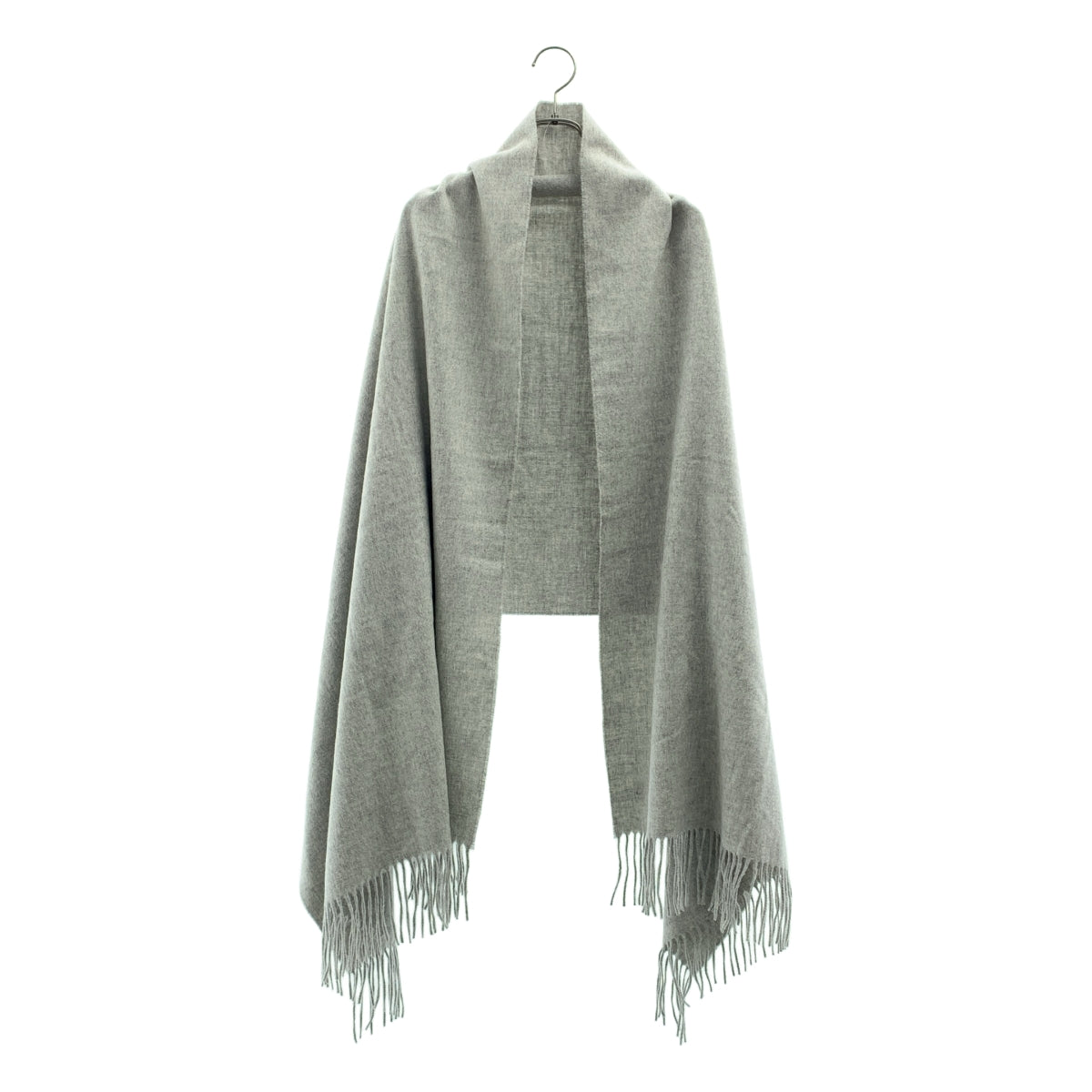 JOHNSTONS OF ELGIN / ジョンストンズオブエルガン | カシミヤ フリンジ 大判ストール |