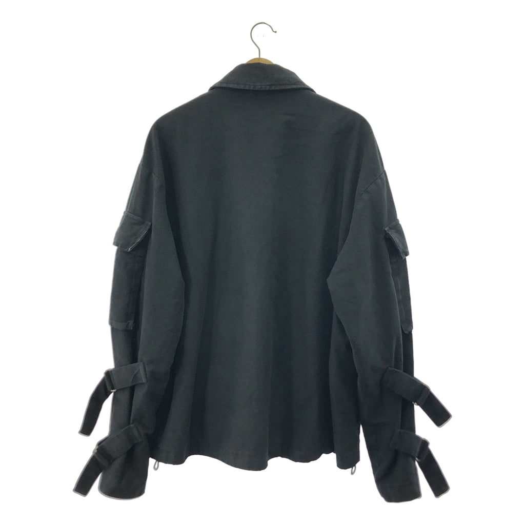 DRIES VAN NOTEN / ドリスヴァンノッテン | 2023AW | VONAC BIS GD 7333 M.W.JACKET オーバーダイ 中綿キルティング ジャケット | S |
