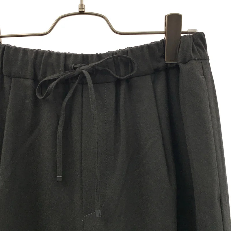 UNITED ARROWS / 聯合艾諾 / W/PU / 羊毛抽繩打褶休閒褲 / 全內襯 / 38 / 女士