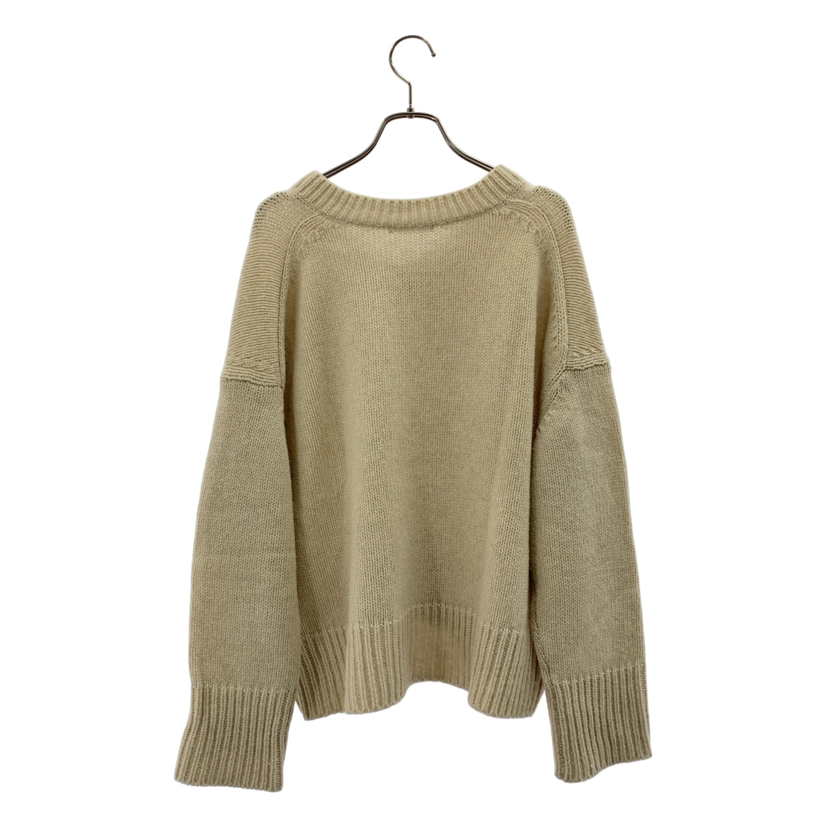 GALERIE VIE / ギャルリーヴィー | ファインウール Vネックプルオーバー ニット | S | アイボリー | レディース