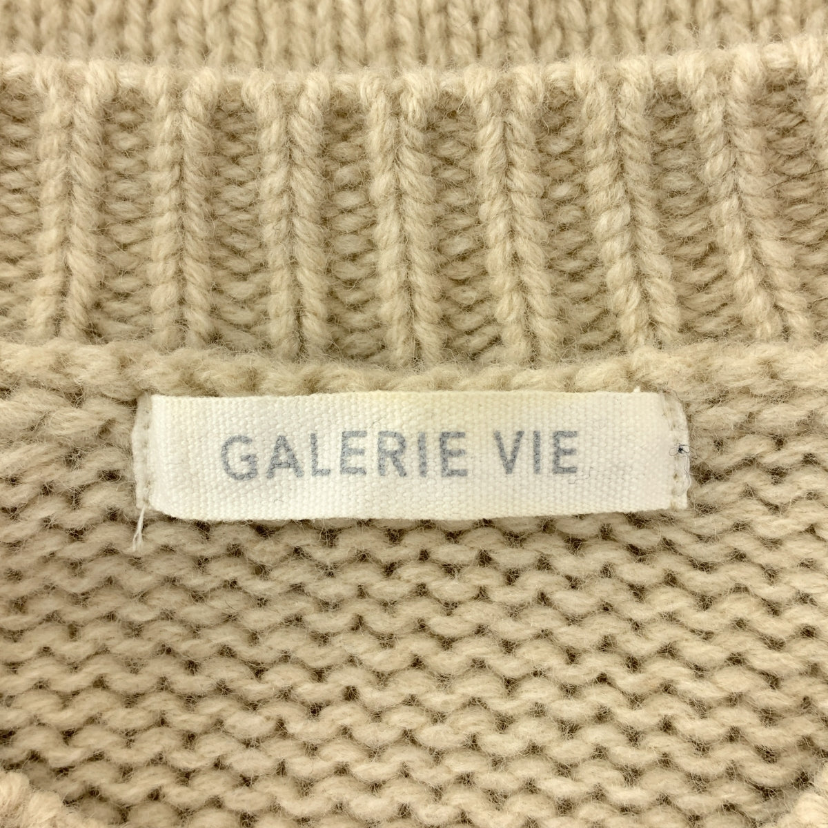 GALERIE VIE / ギャルリーヴィー | ファインウール Vネックプルオーバー ニット | S | アイボリー | レディース