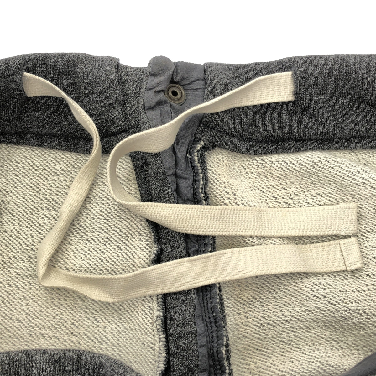 Maison Martin Margiela / メゾンマルタンマルジェラ | 2011AW | ジップポケット ドローストリング スウェット イージー パンツ | 48 | グレー | メンズ