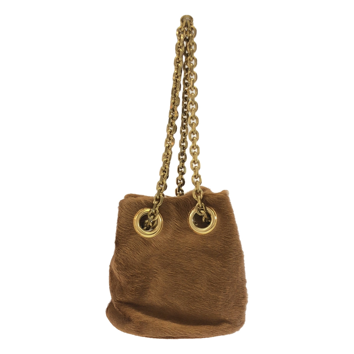 DELPHINE DELAFON / Delphin Delphon | Pony chain shoulder bag |