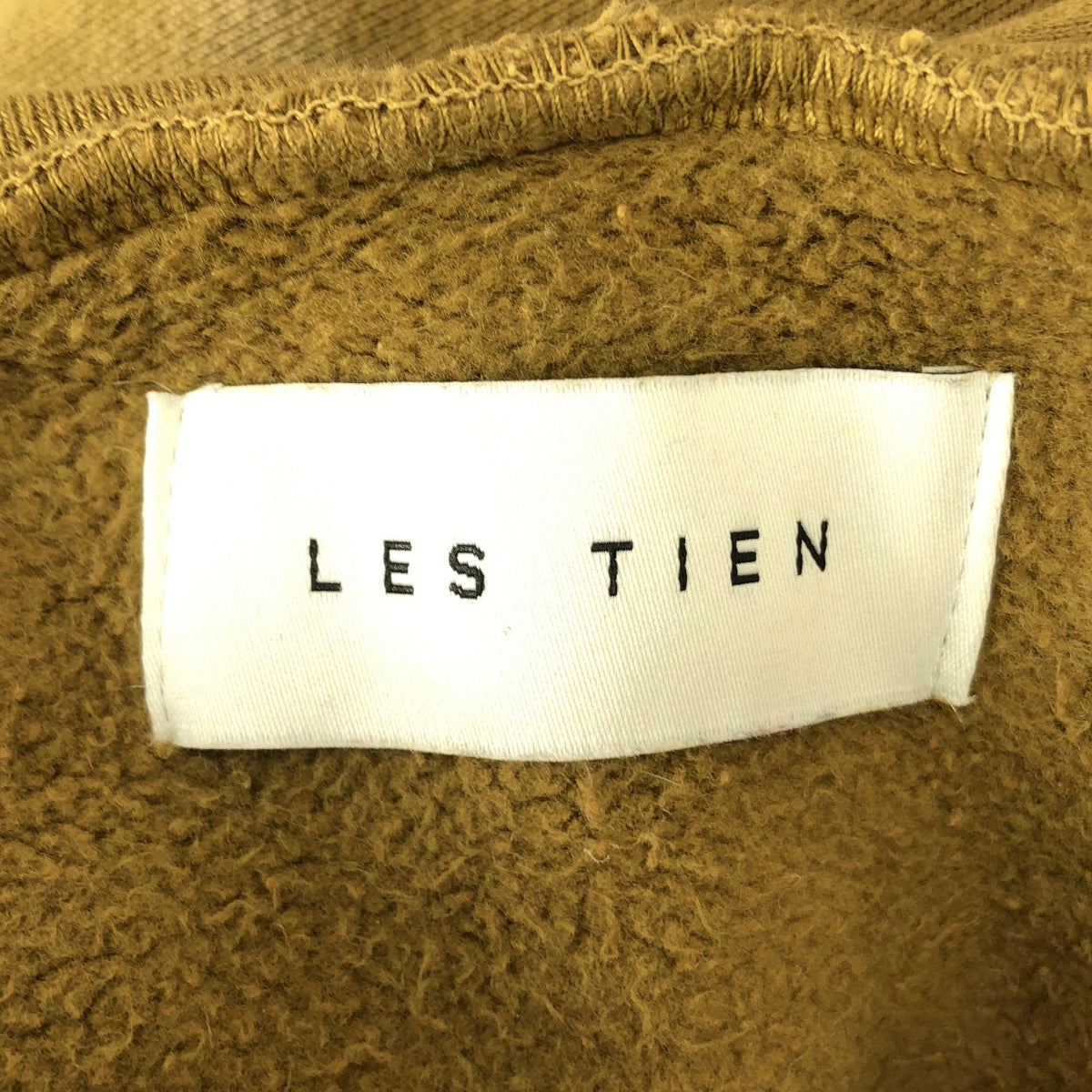 LES TIEN / レスティエン | オーバーシルエット スウェット フーディ | XS | メンズ
