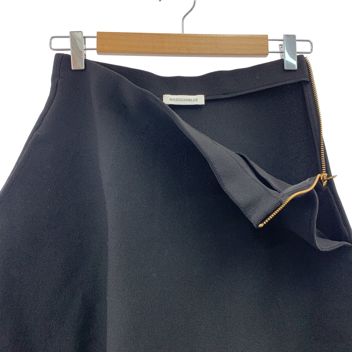 MADISON BLUE / 매디슨 블루 | DOUBLE FACE MI-MOLLET FLARE 더블 페이스 스커트 | 02(M) |