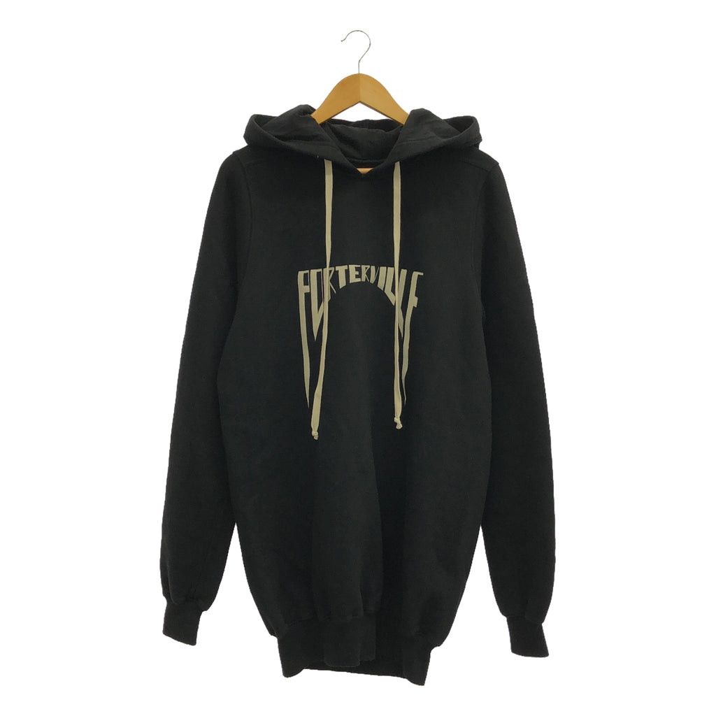 [新品] Rick Owens | 2024秋冬 | FELPA RICAMATA 連帽衫 / PORTERVILLE 套頭連帽衫 | SHOPBOP XS |黑色 |男士
