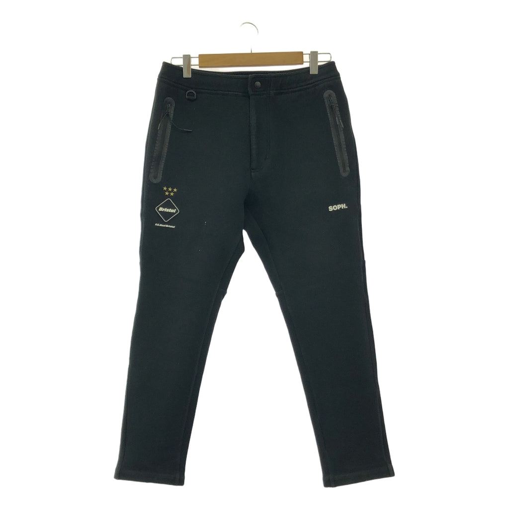 FCRB / エフシーレアルブリストル | 2020SS | FLAT HEM SWEAT TRAINING PANTS フラットヘム スウェット トレーニングパンツ | S | ブラック | メンズ