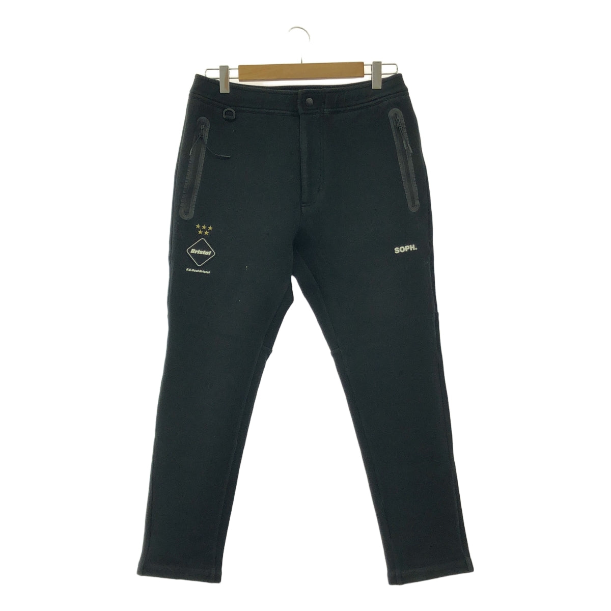 FCRB / エフシーレアルブリストル | 2020SS | FLAT HEM SWEAT TRAINING PANTS フラットヘム スウェット トレーニングパンツ | S | ブラック | メンズ