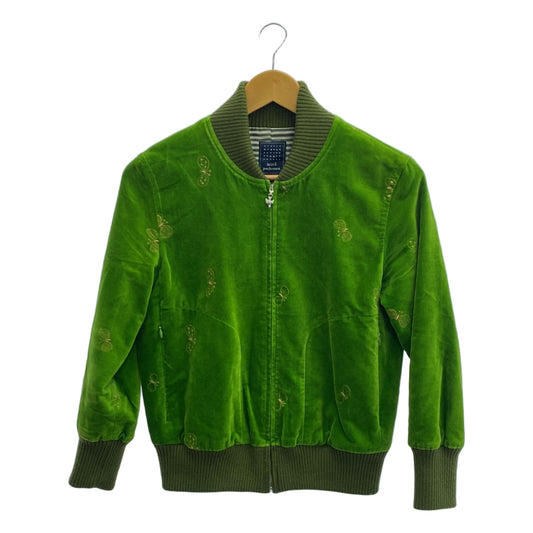 mina perhonen / mina perhonen | 2011AW | choucho velour zip-up blouson | 36 | women's