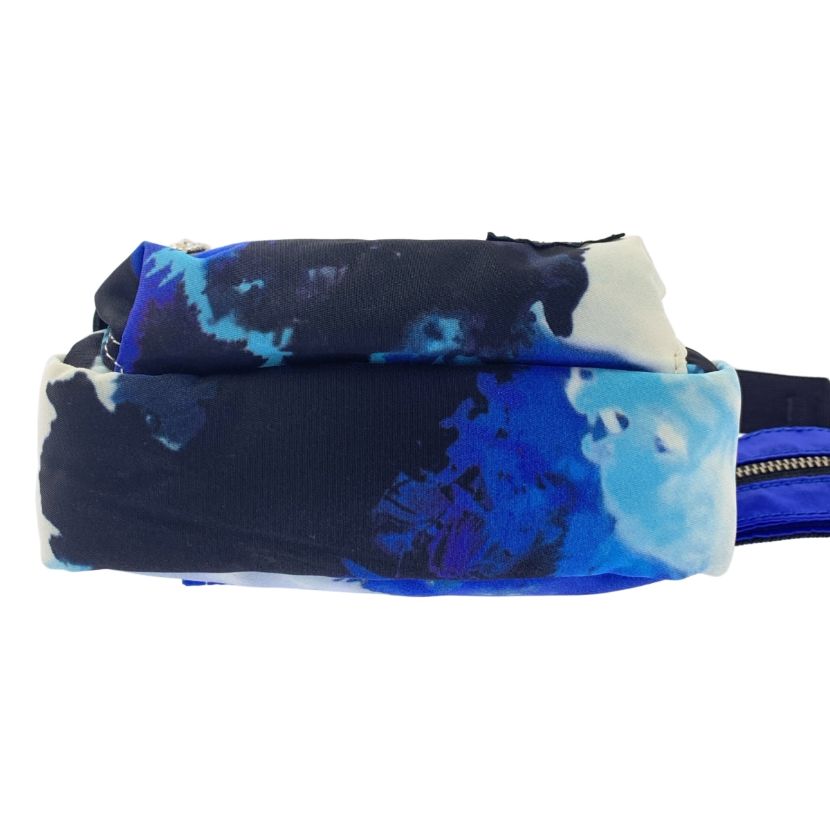 [狀況極佳] TOGA x PORTER 腰包，皮革 Concho 腰包，男女通用，藍色/白色，男士