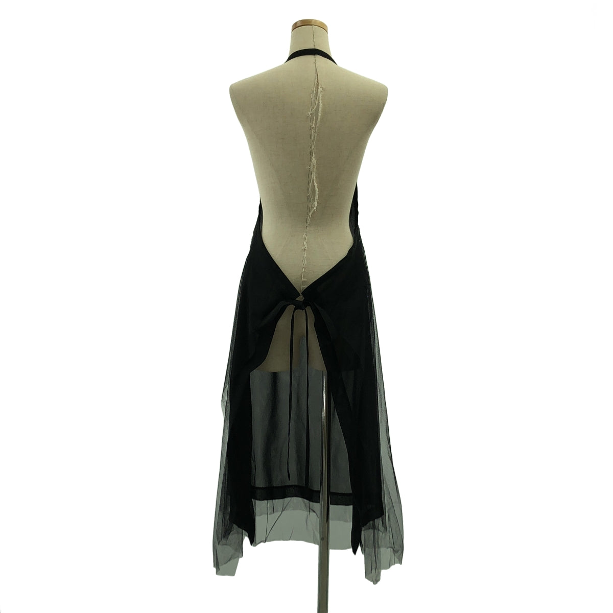 COMME des GARCONS COMME des GARCONS / 콤콤 | 2018AW | 레이어드 시스루 앞치마 원피스 | S |