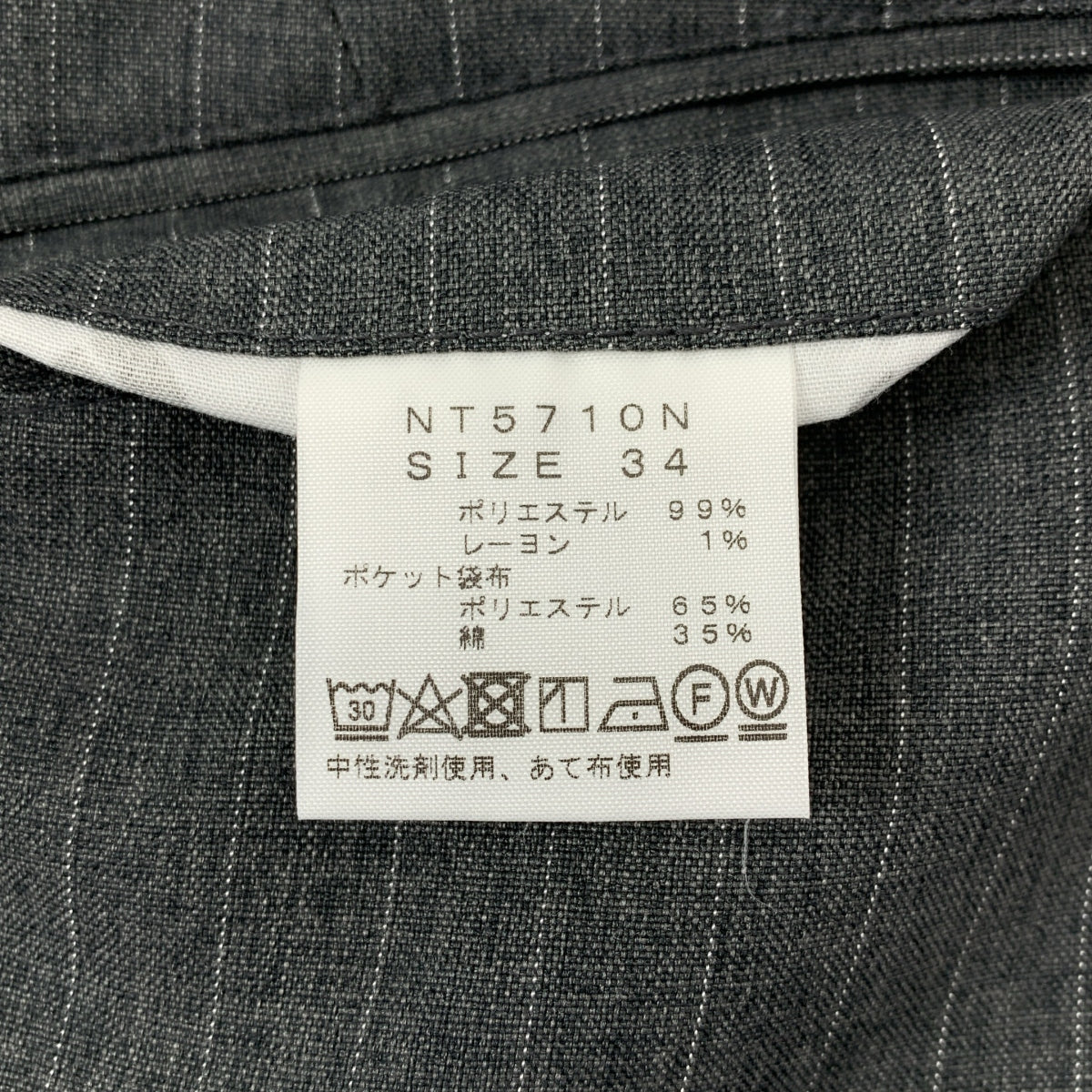 THE NORTH FACE PURPLE LABEL | 聚酯熱帶條紋野戰褲 / NT5710N 條紋野戰褲 | 尺寸 34 | 男款