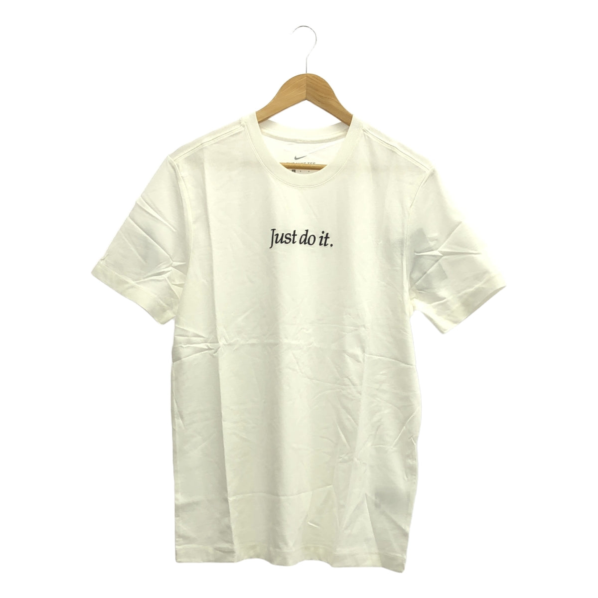 [狀況良好] Nike | M JDI EMB S/S / CD9633-100 標誌 T 卹剪裁和縫製 | L |白色 |男士