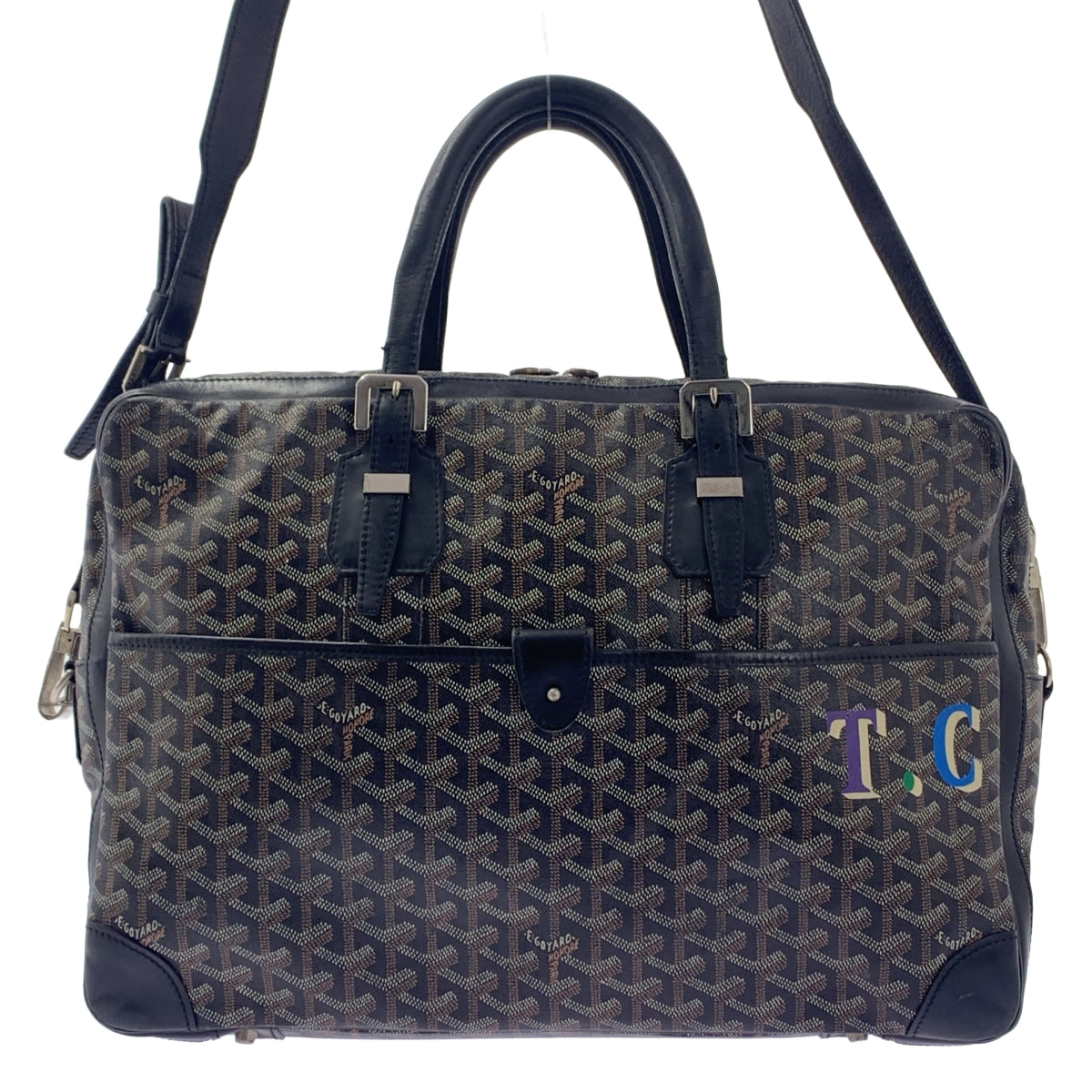 GOYARD / 戈雅德 | Ambassade MM 皮革商務包| SHOPBOP