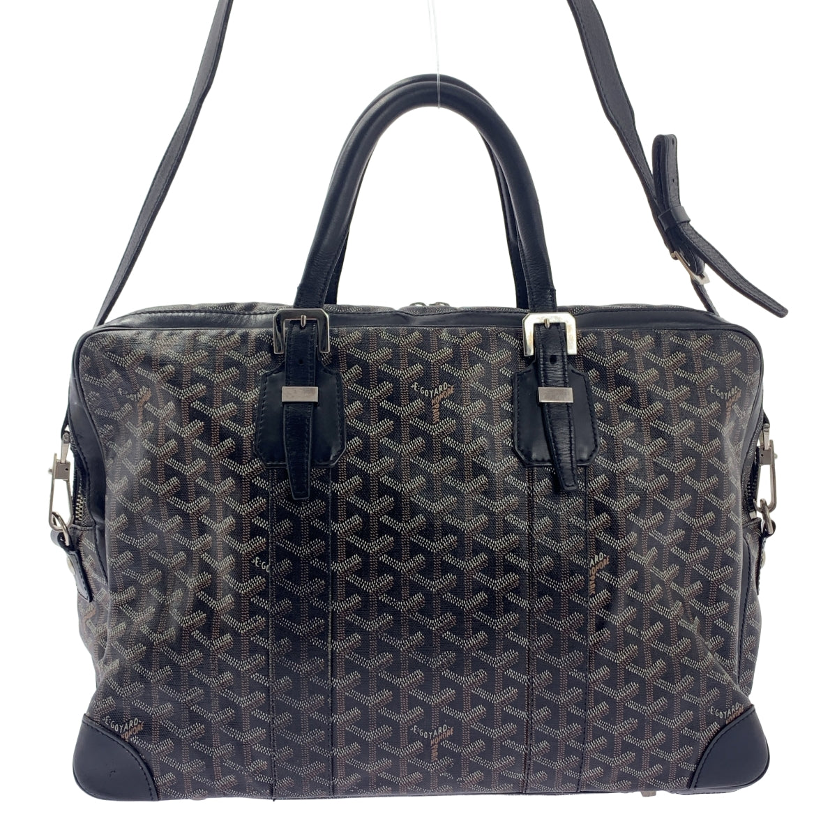 GOYARD / 戈雅德 | Ambassade MM 皮革商務包| SHOPBOP