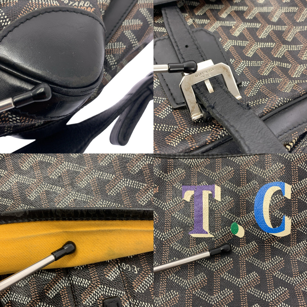 GOYARD / 戈雅德 | Ambassade MM 皮革商務包| SHOPBOP