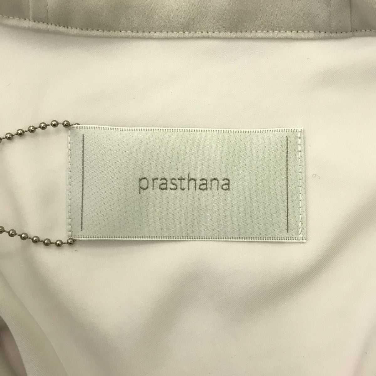 [新] prasthana / Prasthana |連帽 BDU 襯衫 | M |灰色 |男士