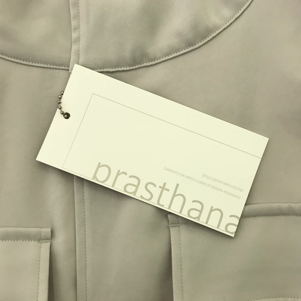 [新] prasthana / Prasthana |連帽 BDU 襯衫 | M |灰色 |男士