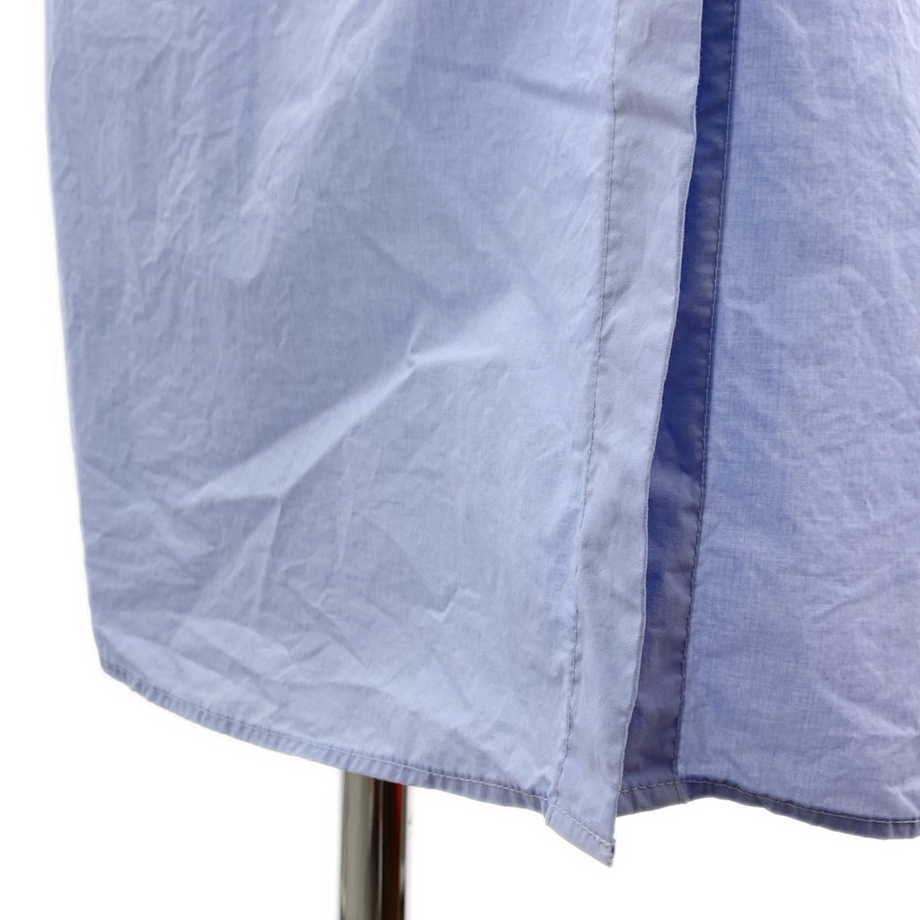 MM6 Maison Margiela / エムエムシックスメゾンマルジェラ | 変形 ロングシャツ ワンピース | 42 | レディース