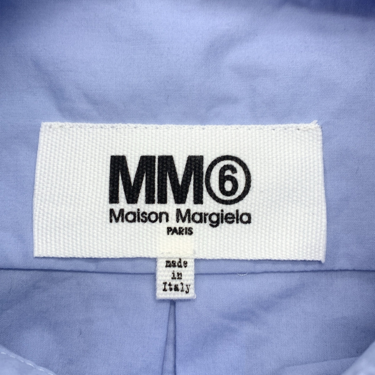 MM6 Maison Margiela / エムエムシックスメゾンマルジェラ | 変形 ロングシャツ ワンピース | 42 | レディース