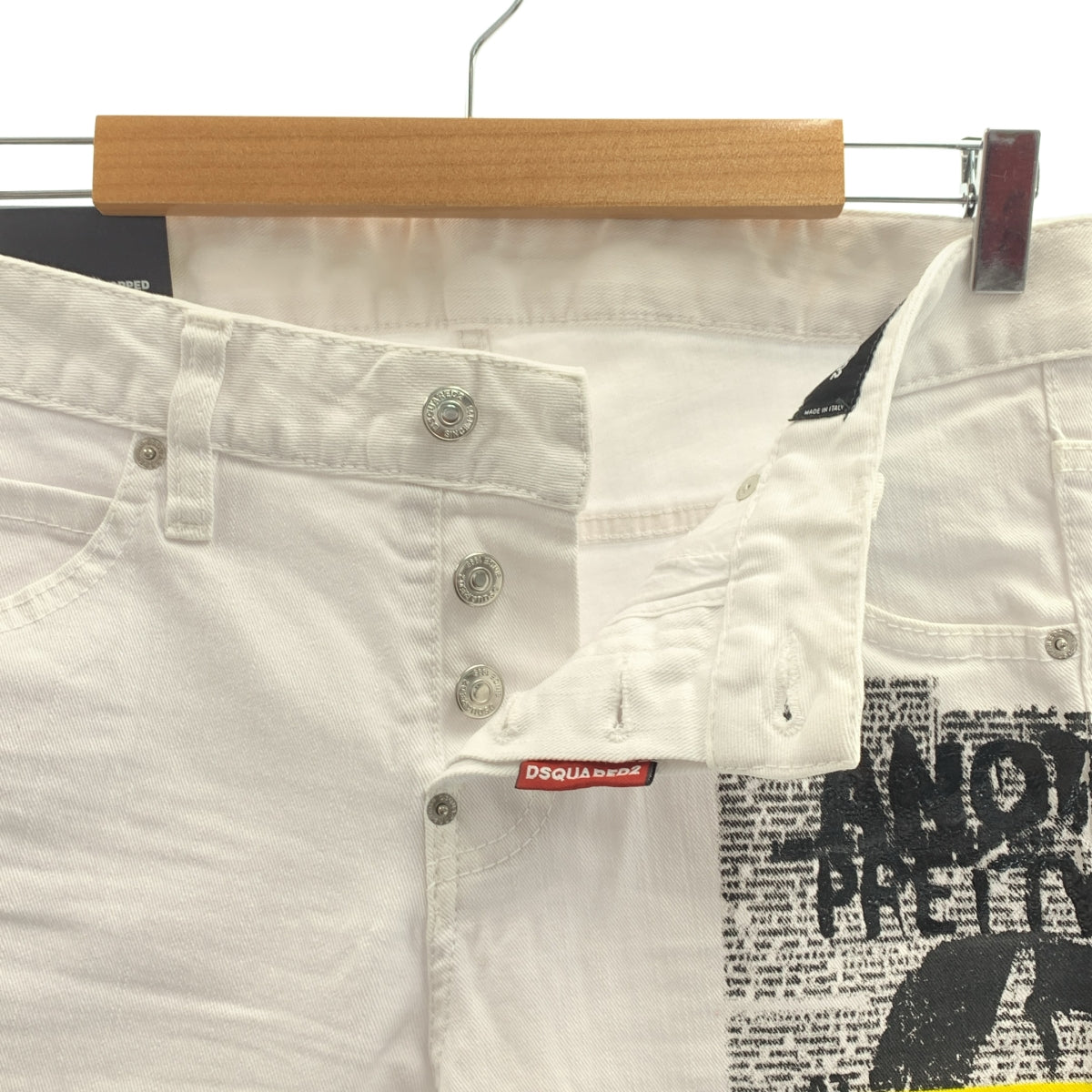 DSQUARED2 | 彩繪蕾絲牛仔褲 | 尺寸 36 | 女款