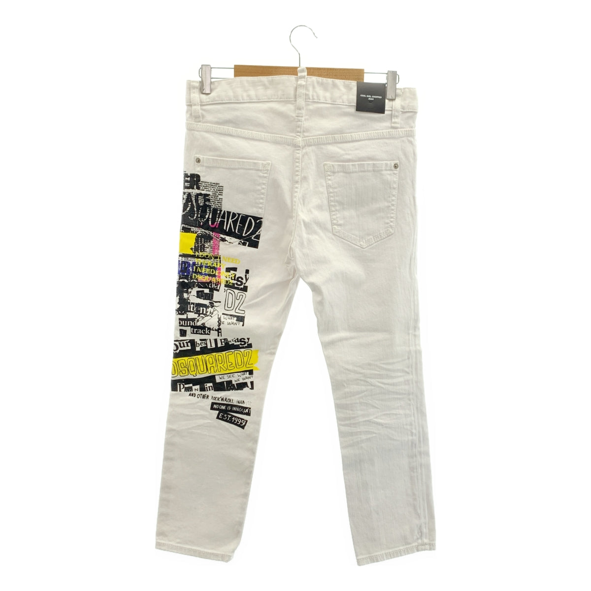 DSQUARED2 | 彩繪蕾絲牛仔褲 | 尺寸 36 | 女款