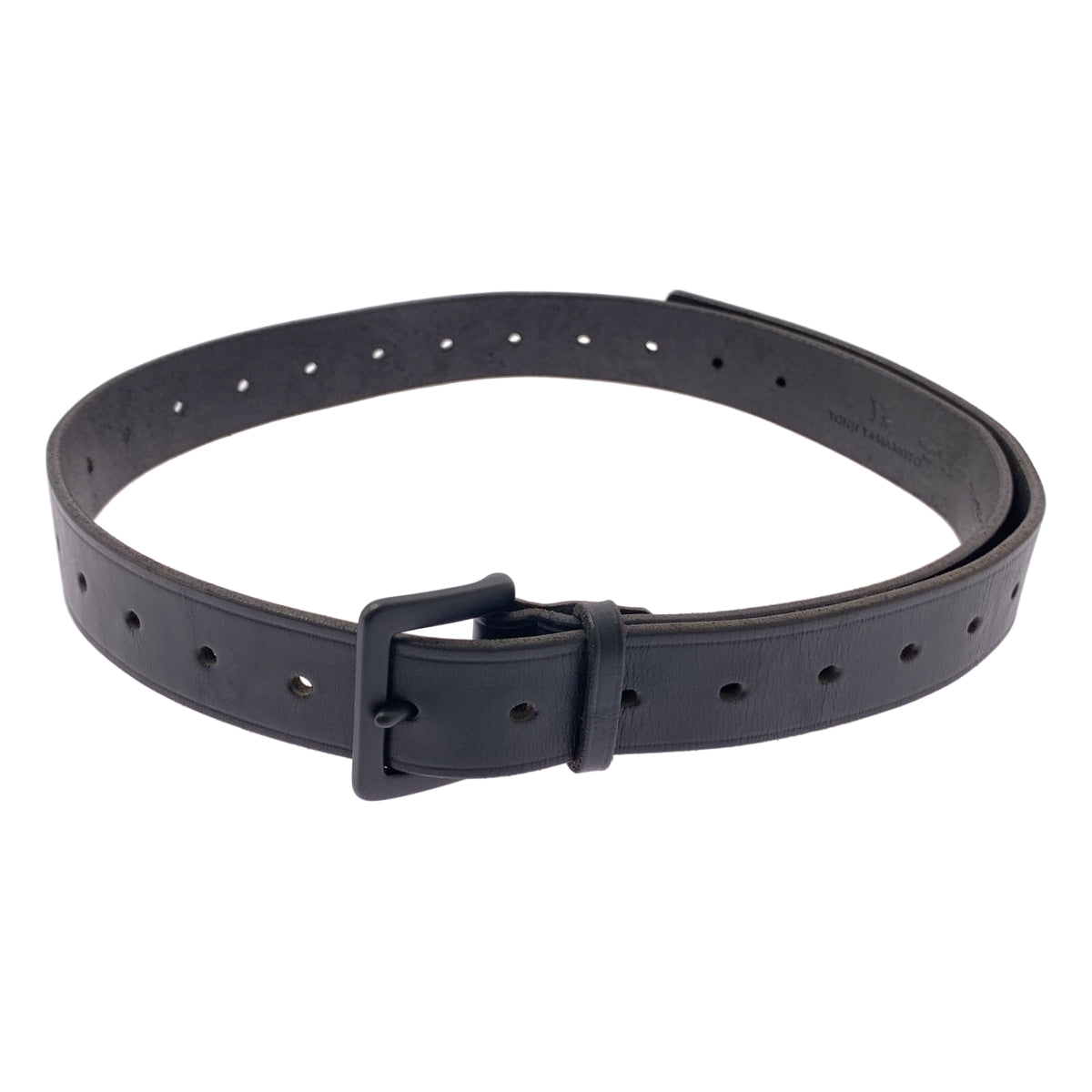 Y's / Y's Yohji Yamamoto | 黑色扣環皮帶 |