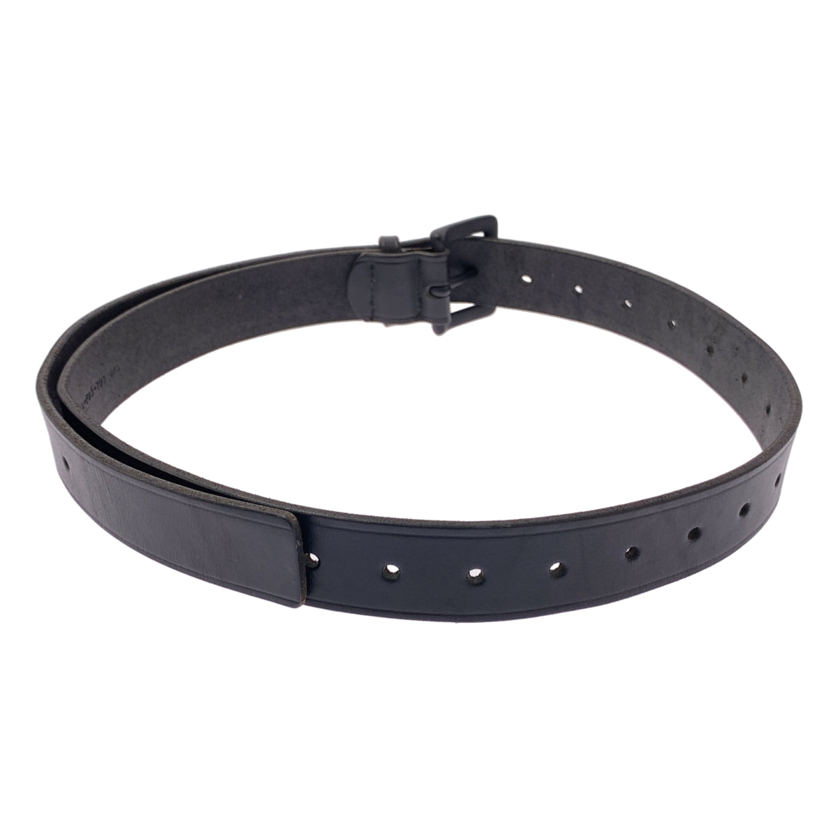 Y's / Y's Yohji Yamamoto | 黑色扣環皮帶 |