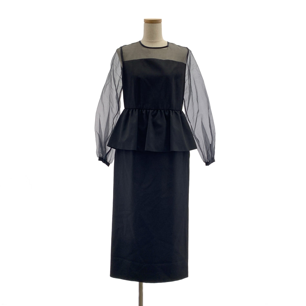 THIRD MAGAZINE / サードマガジン | #10 DRESS テンドレス シアースリーブ ポケット付き ギャザー ワンピース / 裏地付き | 2 | レディース