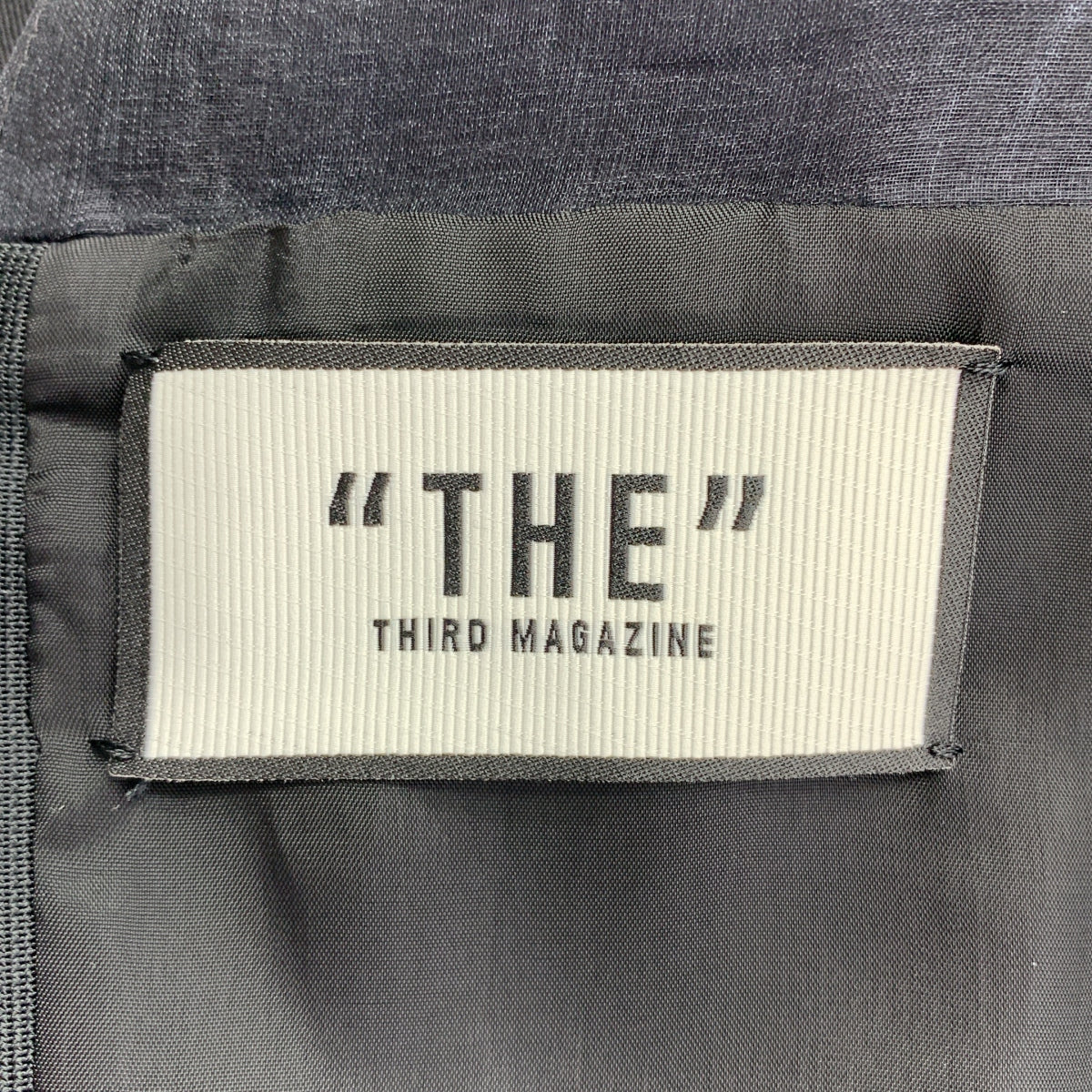 THIRD MAGAZINE / サードマガジン | #10 DRESS テンドレス シアースリーブ ポケット付き ギャザー ワンピース / 裏地付き | 2 | レディース