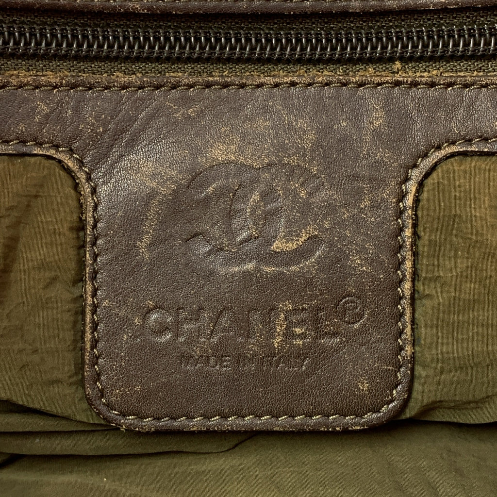 CHANEL / シャネル | コココクーン レザー切替 ココマーク キルティング ハンド トートバッグ |