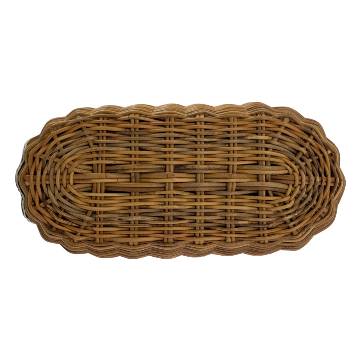 ebagos / Ebagos | 歡迎來到水果店 Quibira 蘋果圓點籃包 | 棕色/黑色 | 女款