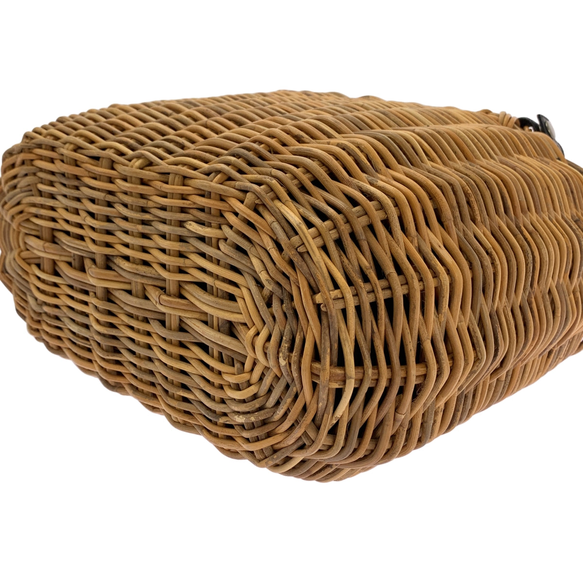 ebagos / Ebagos | 歡迎來到水果店 Quibira 蘋果圓點籃包 | 棕色/黑色 | 女款