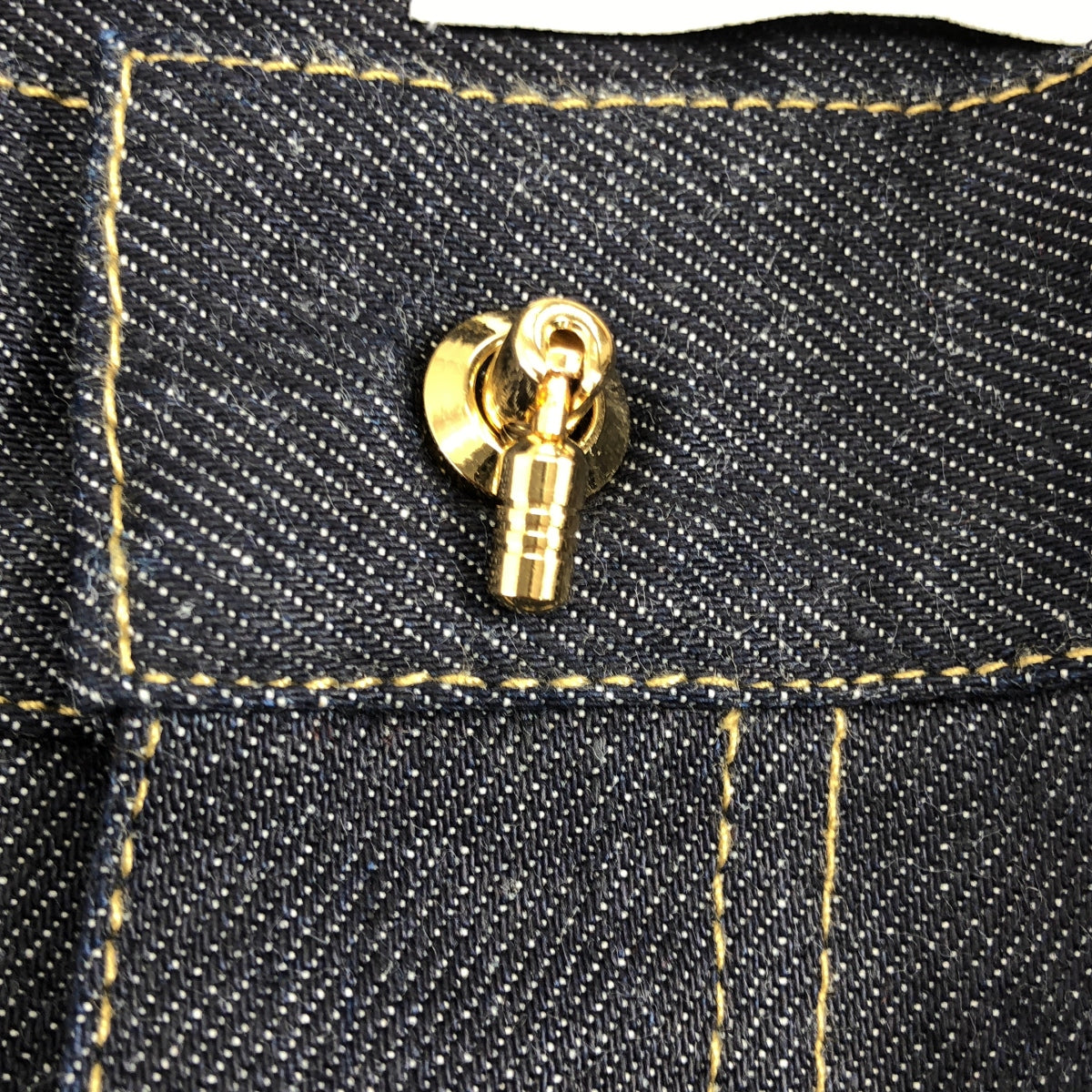 【美品】  THE NERDYS / ナーディーズ | High West Denim Pants ハイウエスト デニムパンツ | S | インディゴ | メンズ