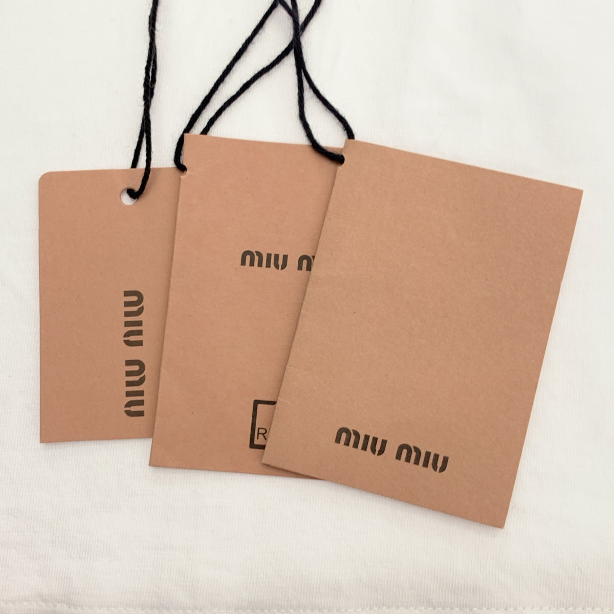 miu miu / ミュウミュウ | ロゴ セーラーカラー カットソー | M
